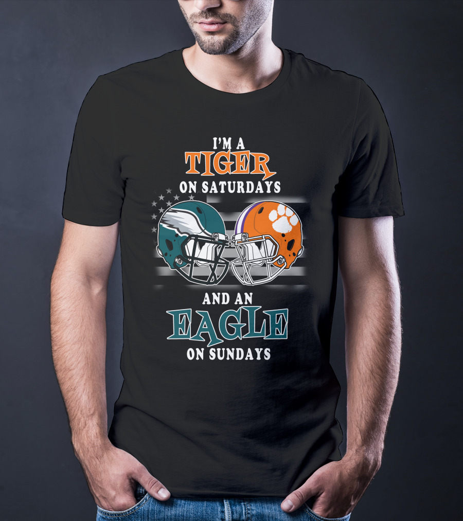 I'm A Tiger On Saturdays And An Eagle On Sundays T-Shirt