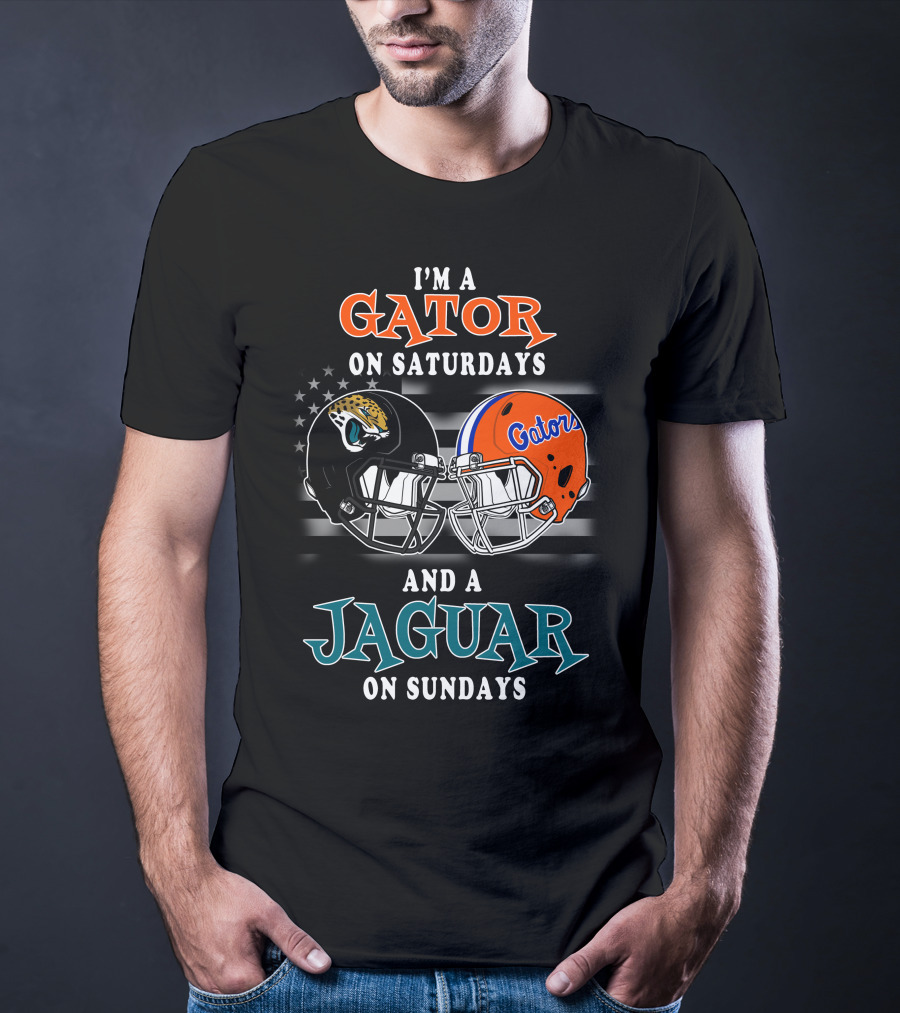 I'm A Gator On Saturdays And A Jaguar On Sundays T-Shirt