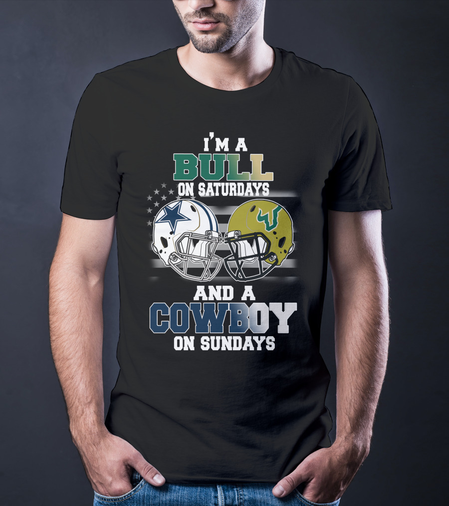 I'm A Bull On Saturdays And A Cowboy On Sundays T-Shirt