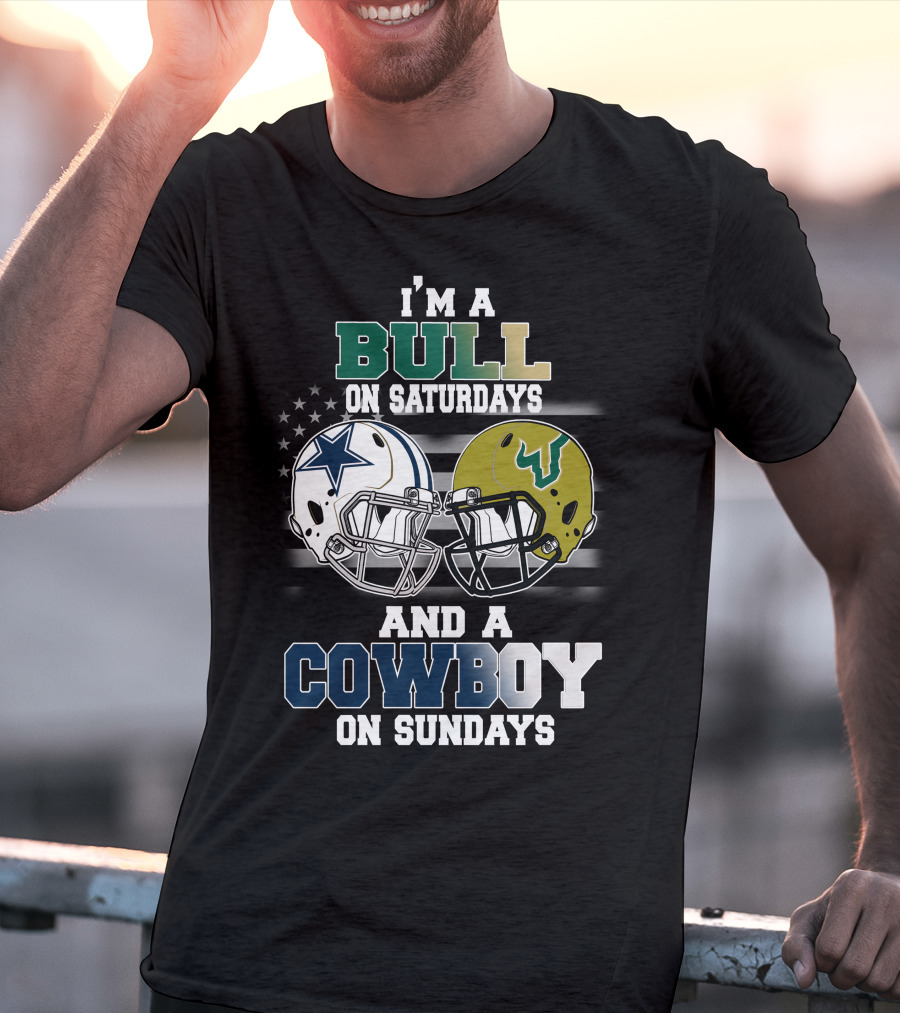 I'm A Bull On Saturdays And A Cowboy On Sundays T-Shirt
