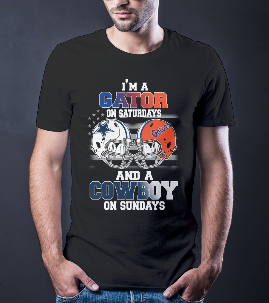 I'm A Gator On Saturdays And A Cowboy On Sundays T-Shirt