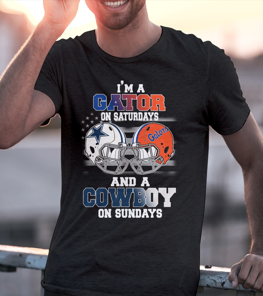I'm A Gator On Saturdays And A Cowboy On Sundays T-Shirt