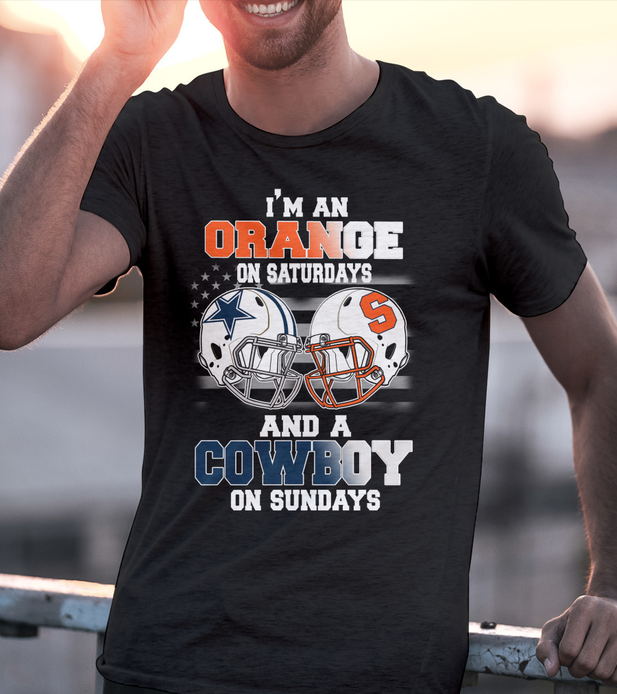 I'm An Orange On Saturdays And A Cowboy On Sundays T-Shirt