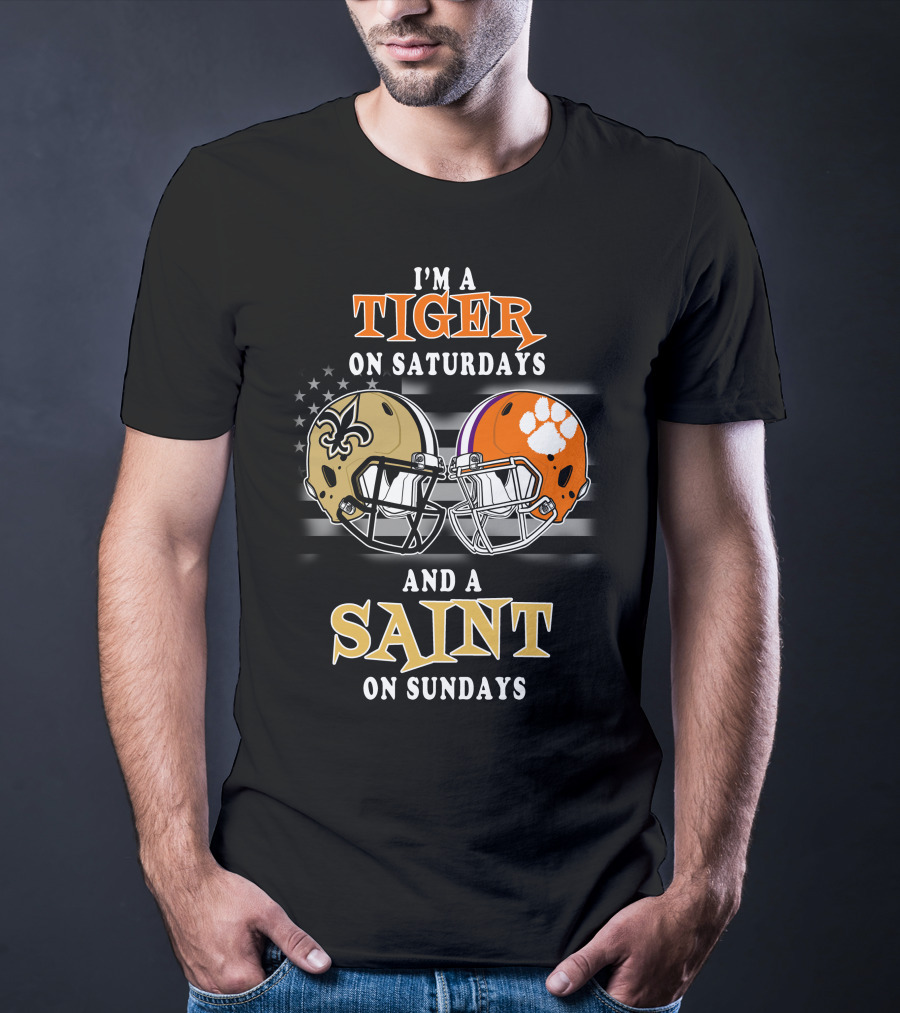 I'm A Tiger On Saturdays And A Saint On Sundays T-Shirt