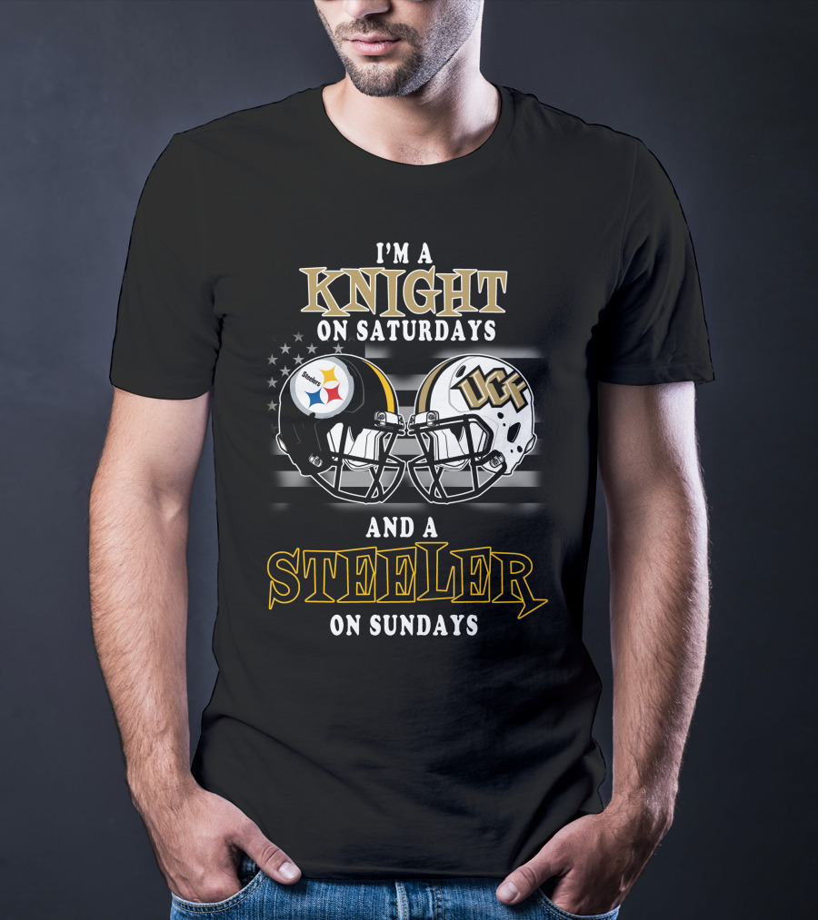 I'm A Knight On Saturdays And A Steeler On Sundays T-Shirt