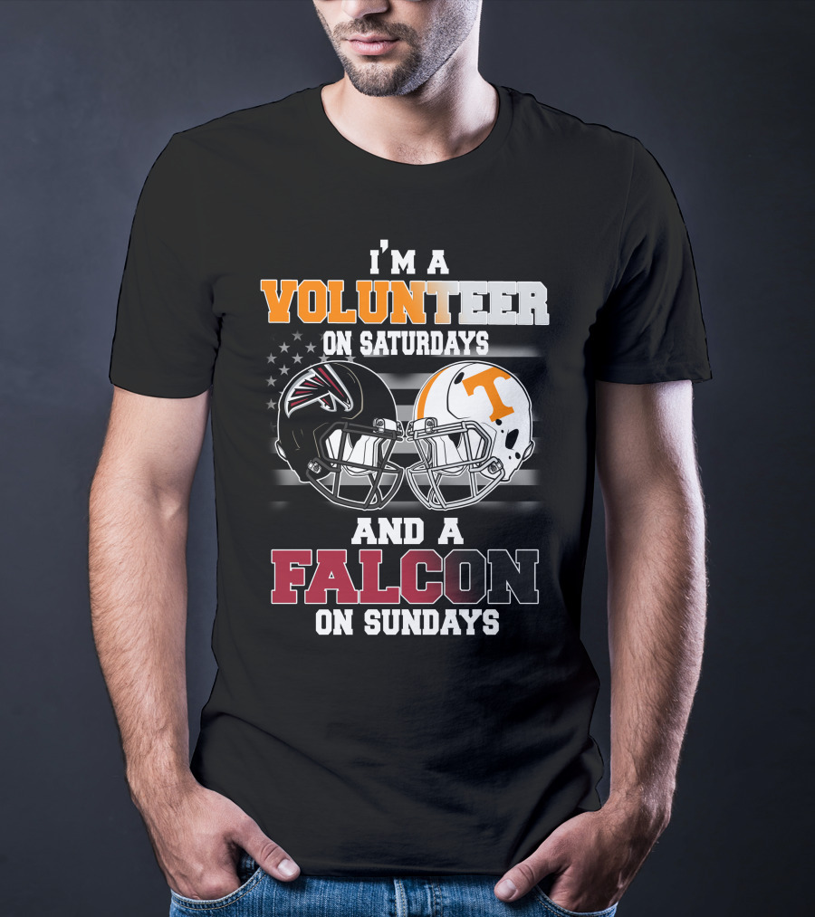 I'm A Volunteer On Saturdays And A Falcon On Sundays T-Shirt