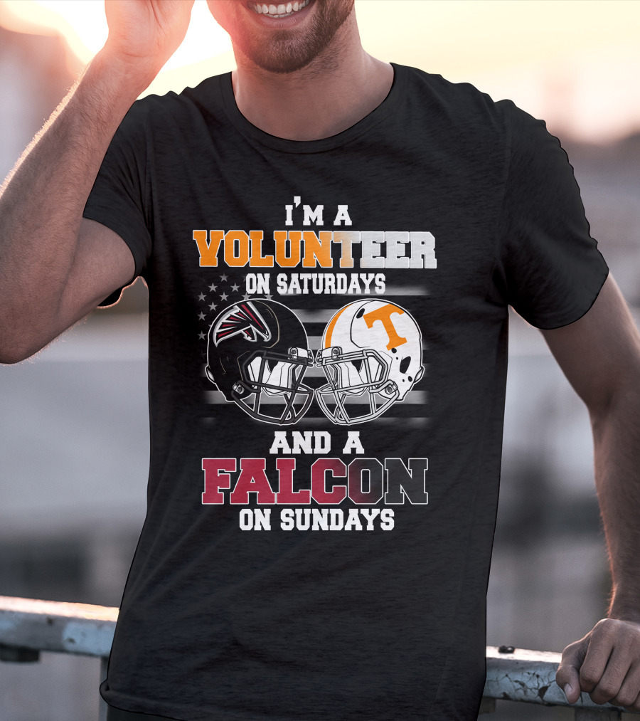 I'm A Volunteer On Saturdays And A Falcon On Sundays T-Shirt