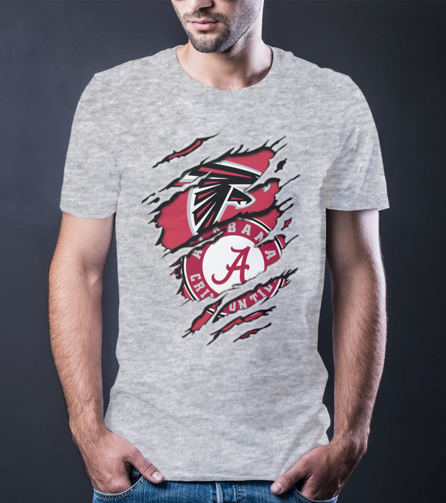 Falcons Alabama Crimson Tide Fan T-Shirt