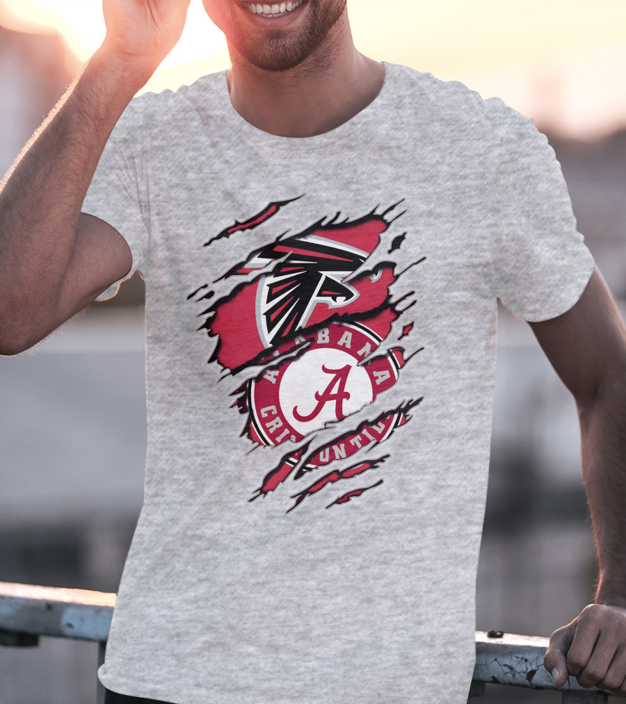 Falcons Alabama Crimson Tide Fan T-Shirt