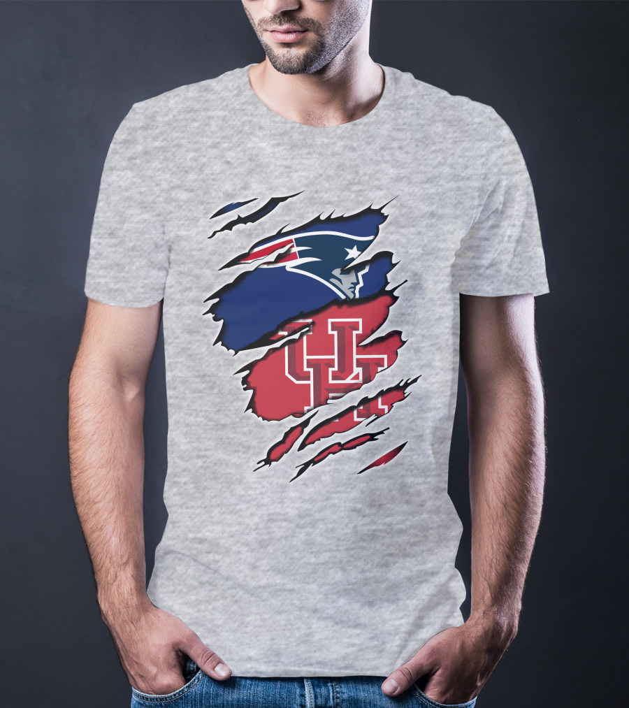 Patriots UH Houston Claw Mark Fusion T-Shirt