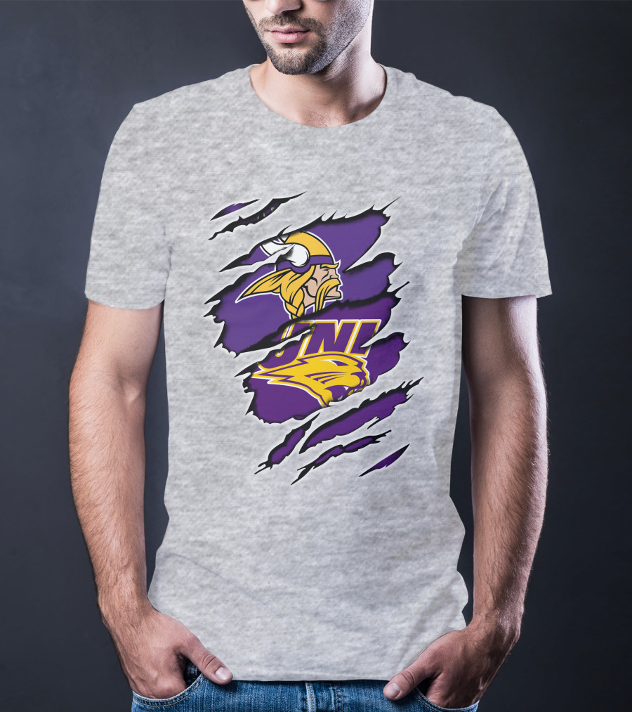 Vikings UNI Panthers Ripped Claw T-Shirt