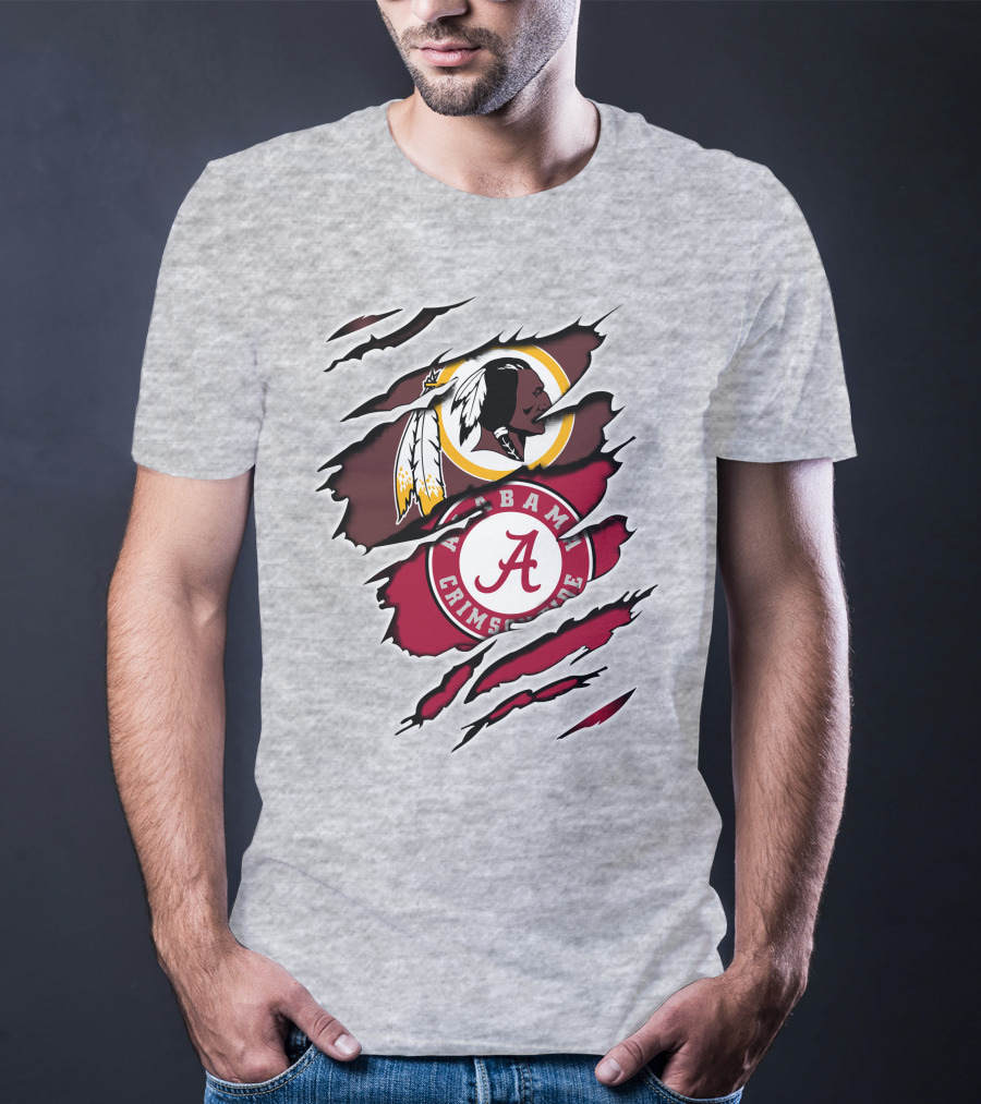 Washington Redskins Alabama Crimson Tide T-Shirt