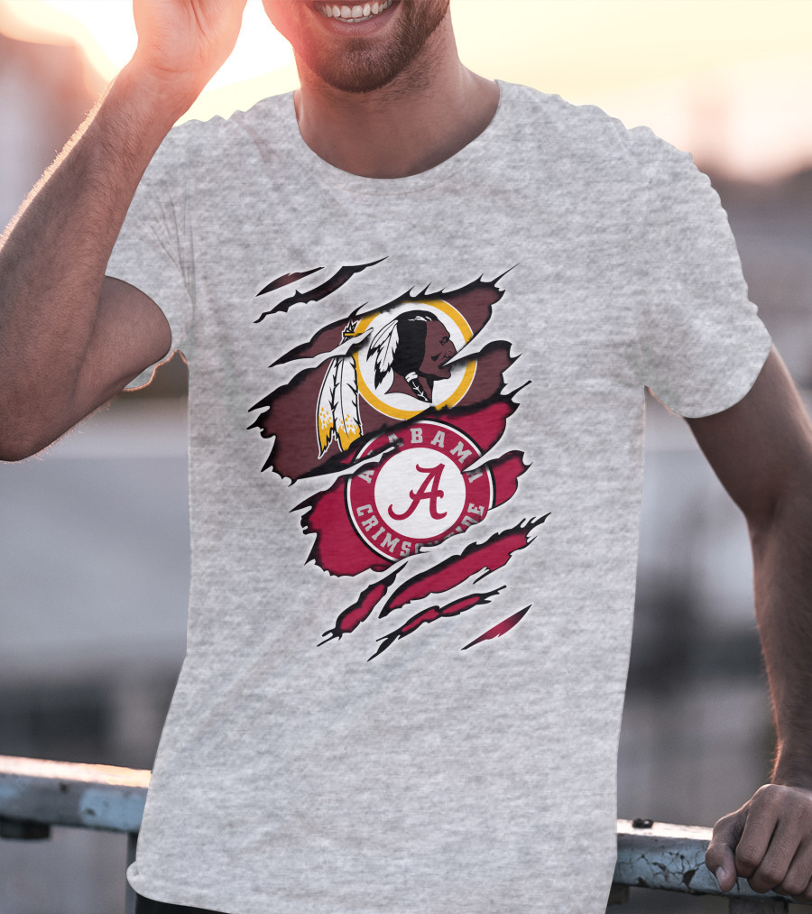 Washington Redskins Alabama Crimson Tide T-Shirt