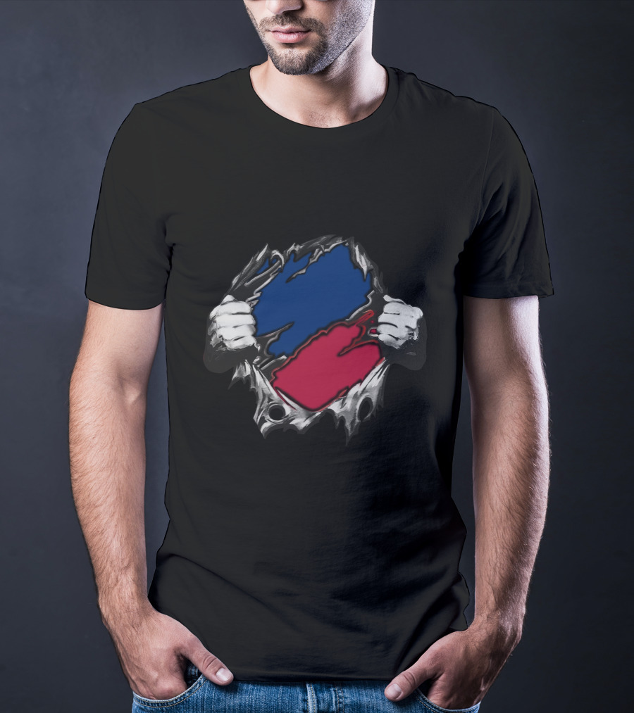Bama Texas Dual Pride Peeking Hands T-Shirt