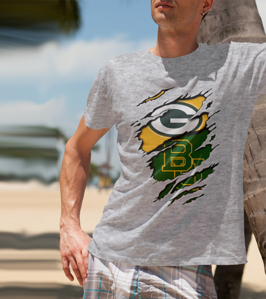 Green Bay Packers Baylor Bears T-Shirt