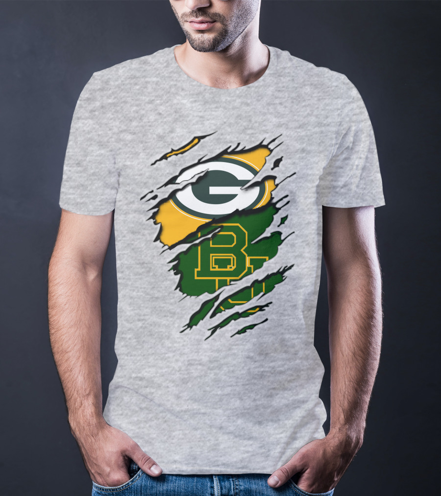 Green Bay Packers Baylor Bears T-Shirt