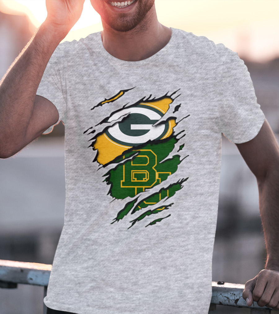 Green Bay Packers Baylor Bears T-Shirt
