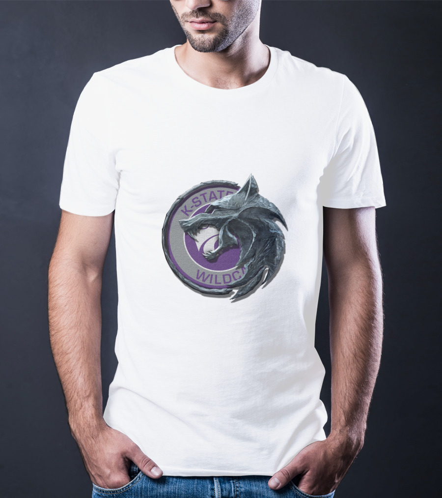 K-State Wildcats Wolf Emblem Cht1Twnc2010 T-Shirt
