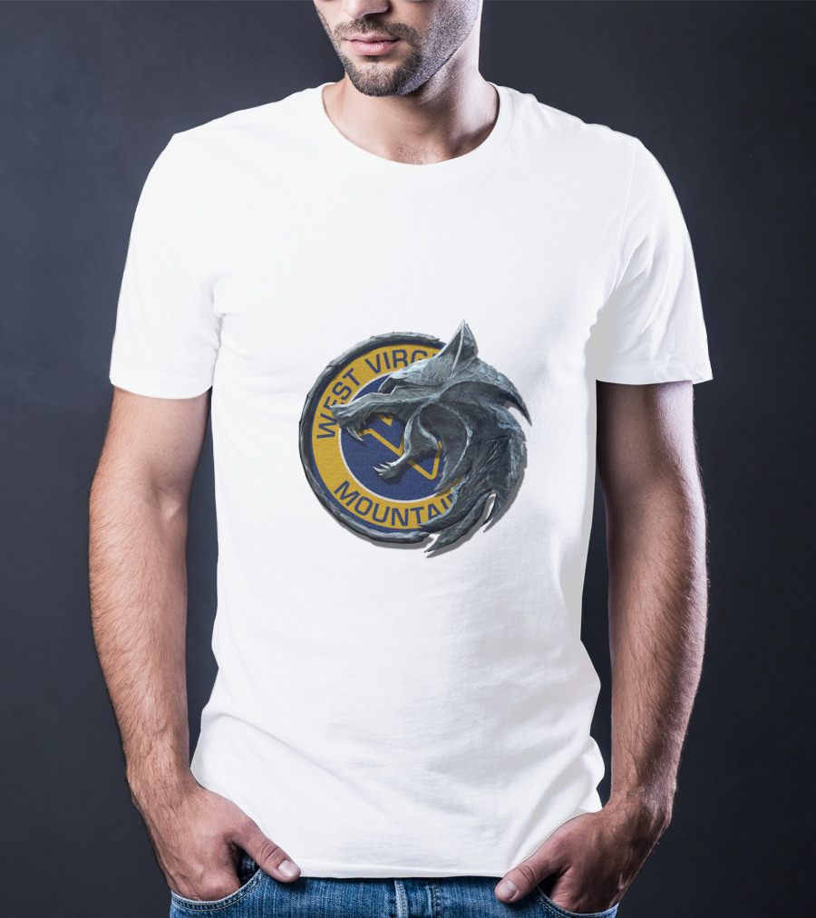 Cht1Twnc2025 West Virginia Mountaineers Wolf T-Shirt