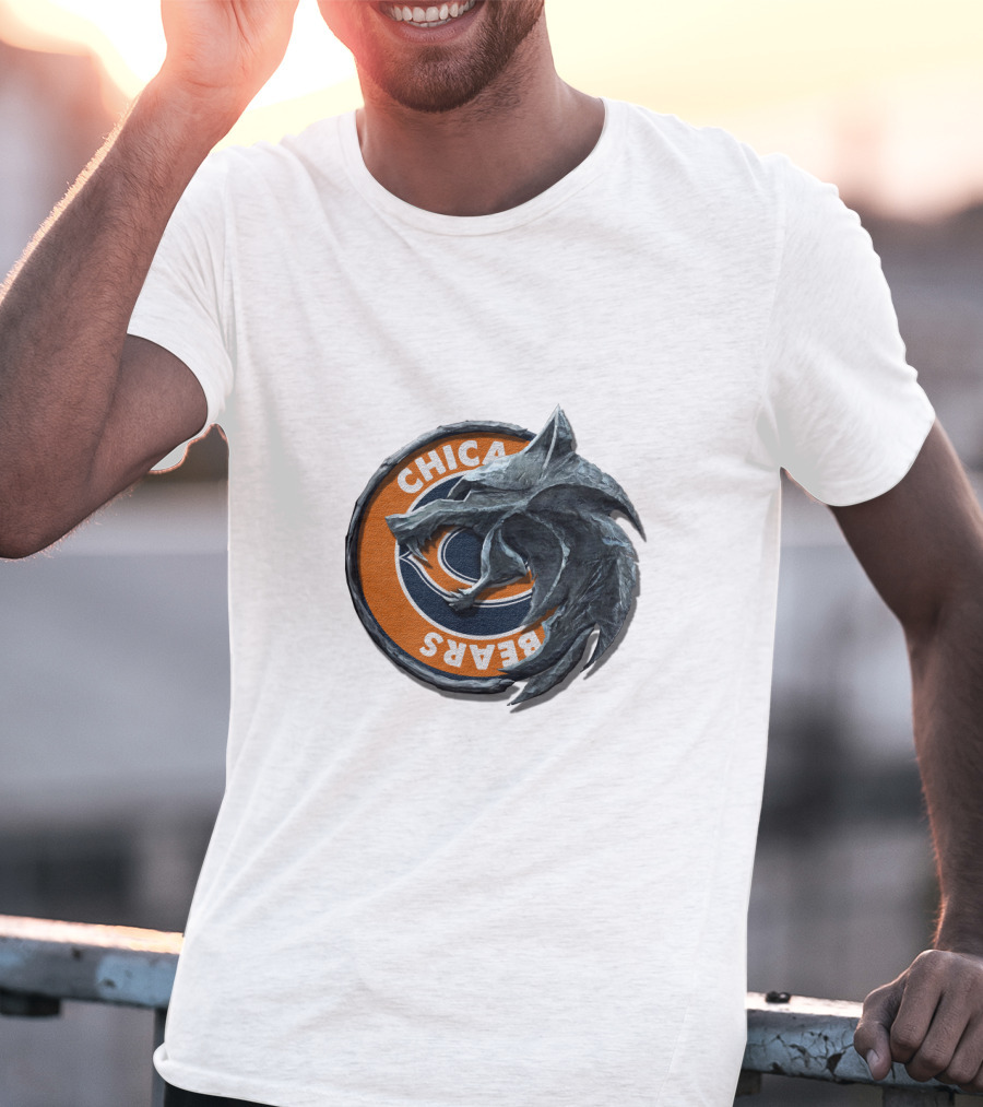 Chicago Bears 2006 Wolf Logo Nfl Crossover Cht1Twnfl2006 T-Shirt