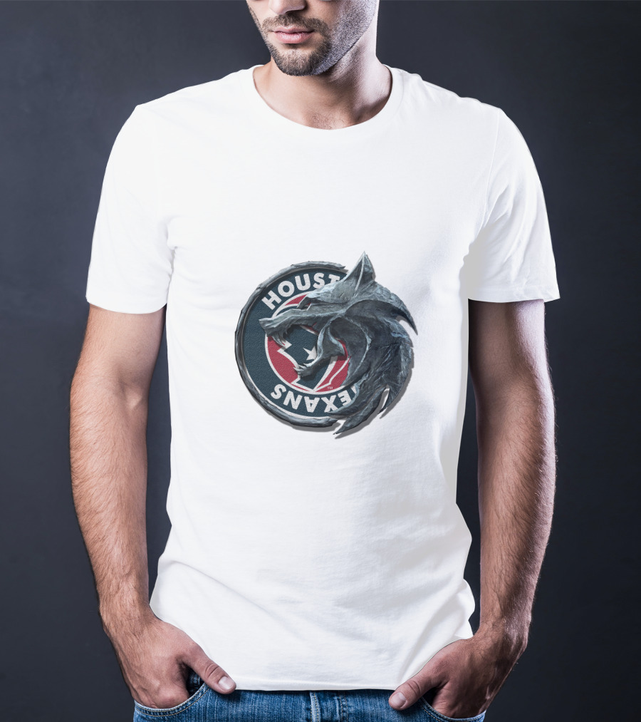 Houston Texans Wolf Hybrid Nfl 2013 T-Shirt