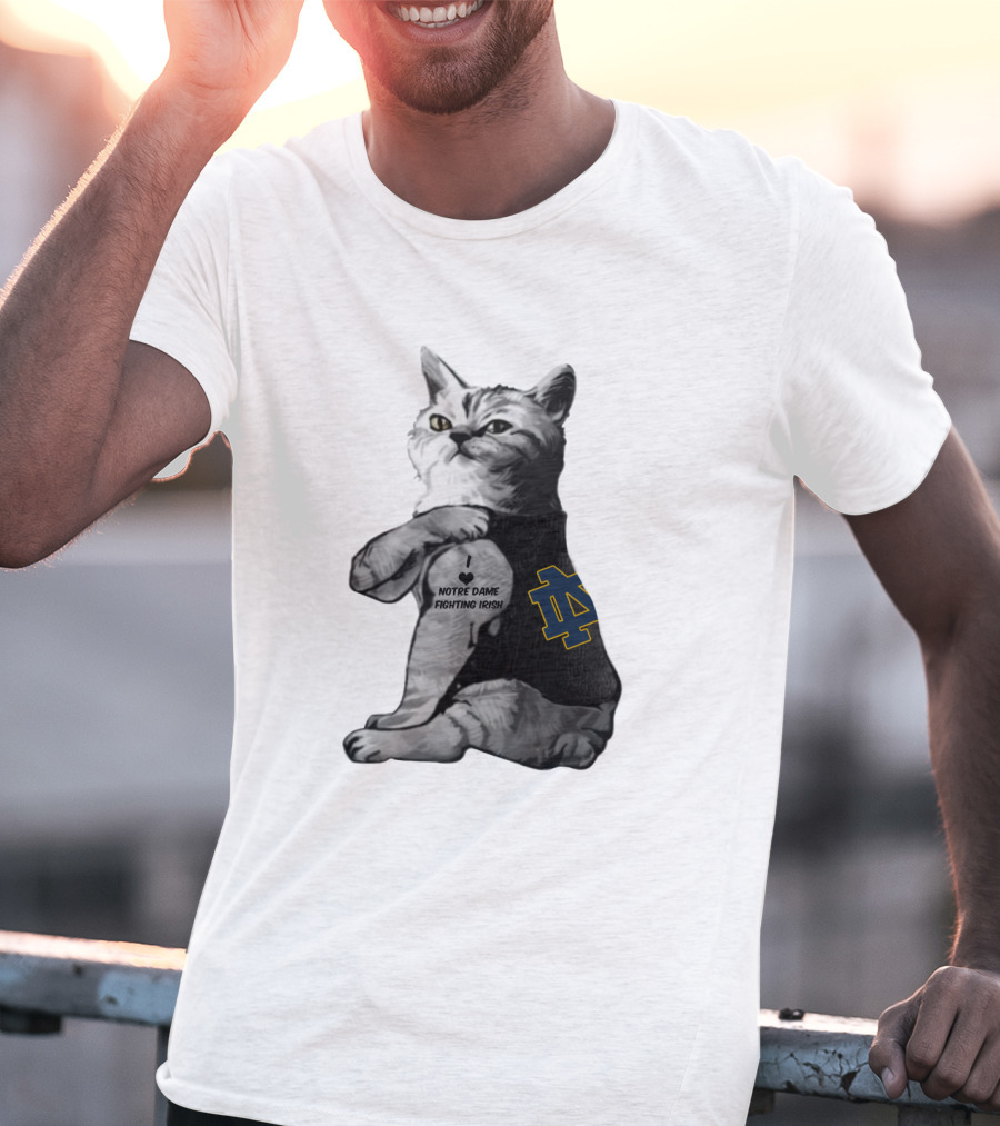 Notre Dame Fighting Irish Cat Nd T-Shirt