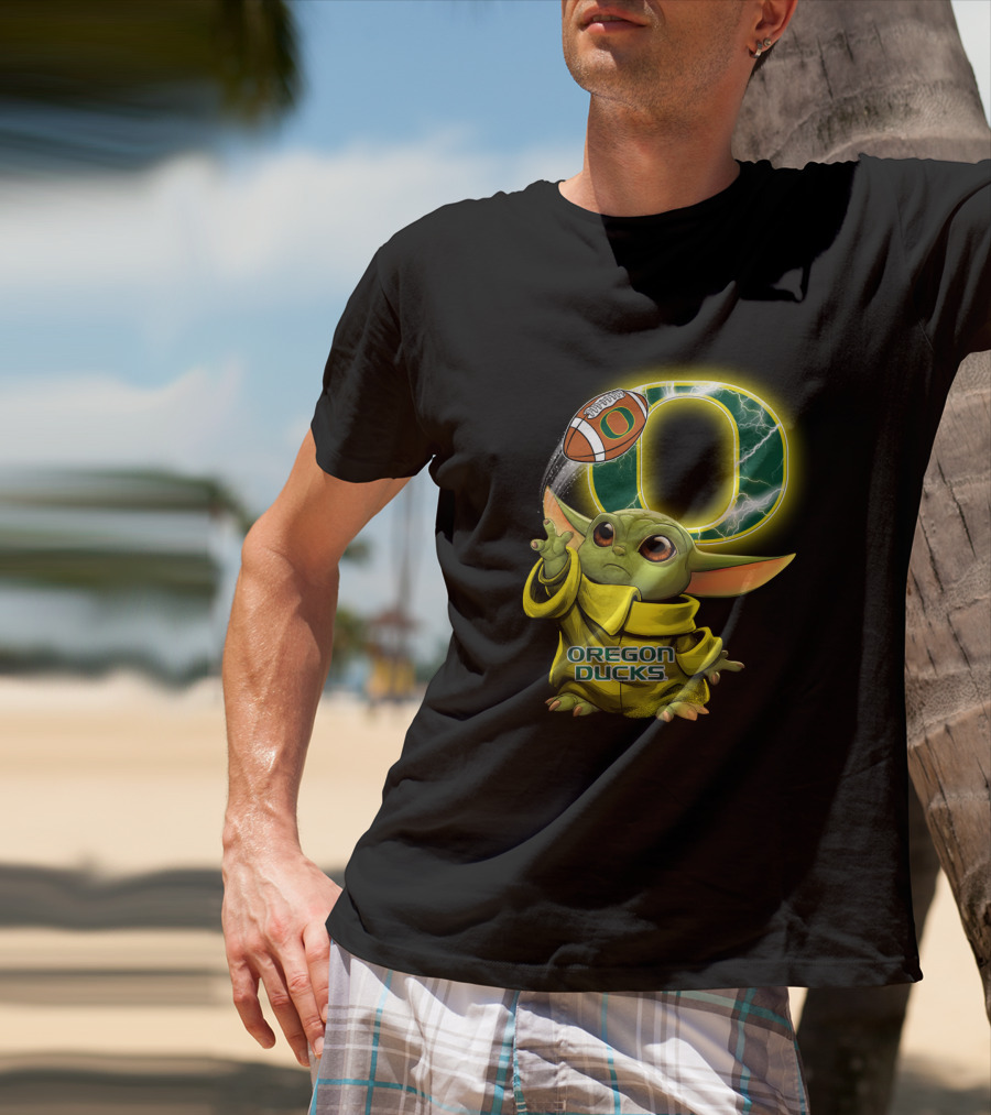 Oregon Ducks Baby Alien Football Force With Lightning 'Chtnca9022' T-Shirt