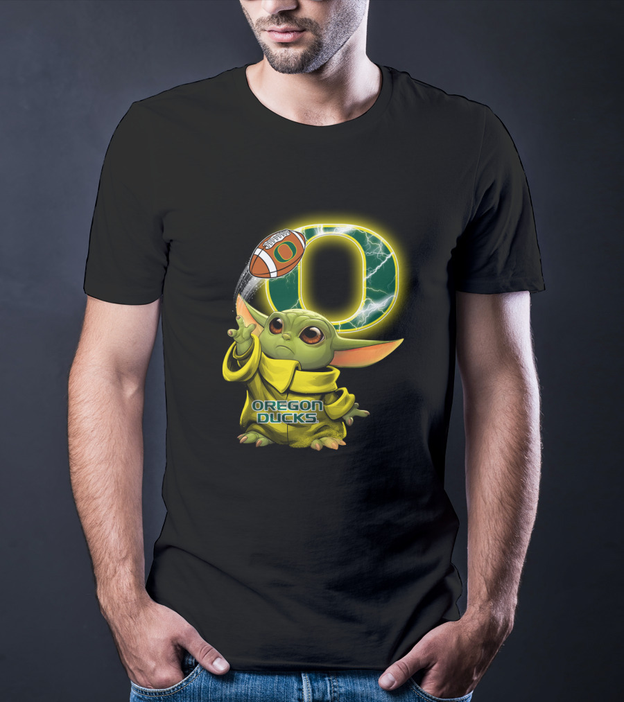 Oregon Ducks Baby Alien Football Force With Lightning 'Chtnca9022' T-Shirt