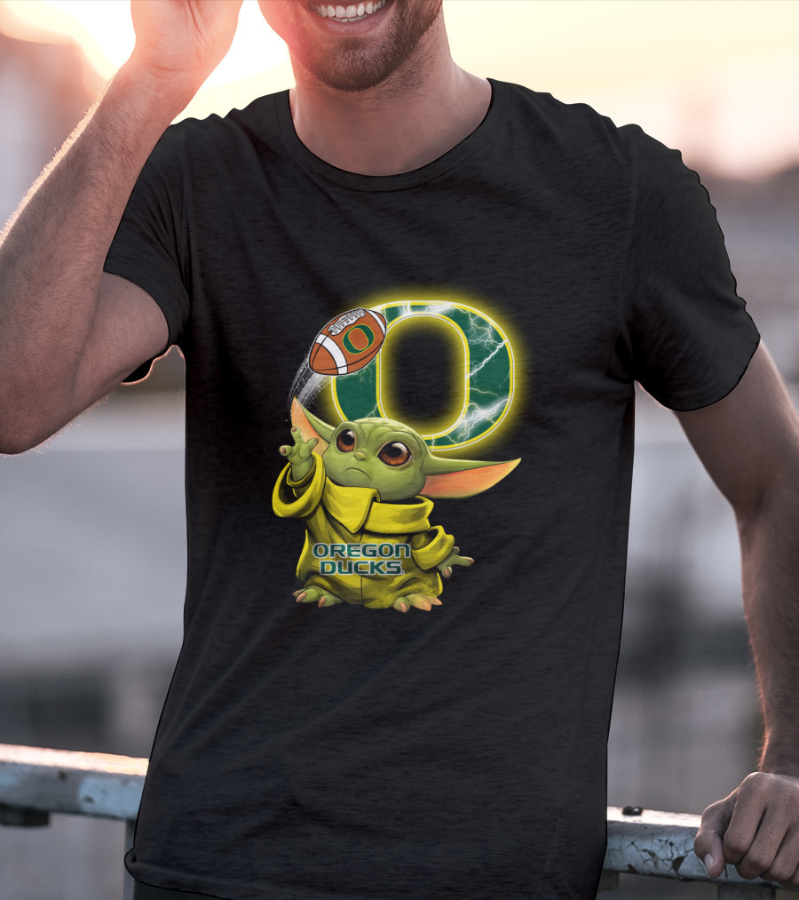 Oregon Ducks Baby Alien Football Force With Lightning 'Chtnca9022' T-Shirt