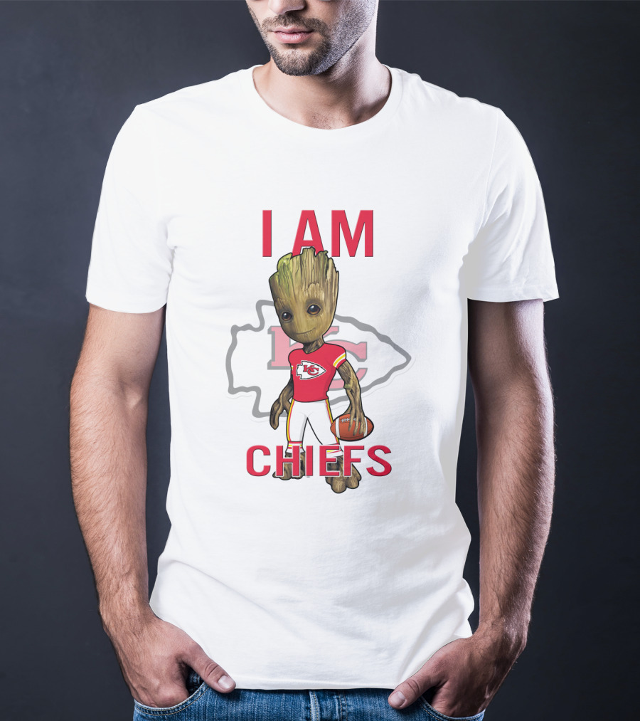 I Am Chiefs Groot Kansas City Chiefs T-Shirt