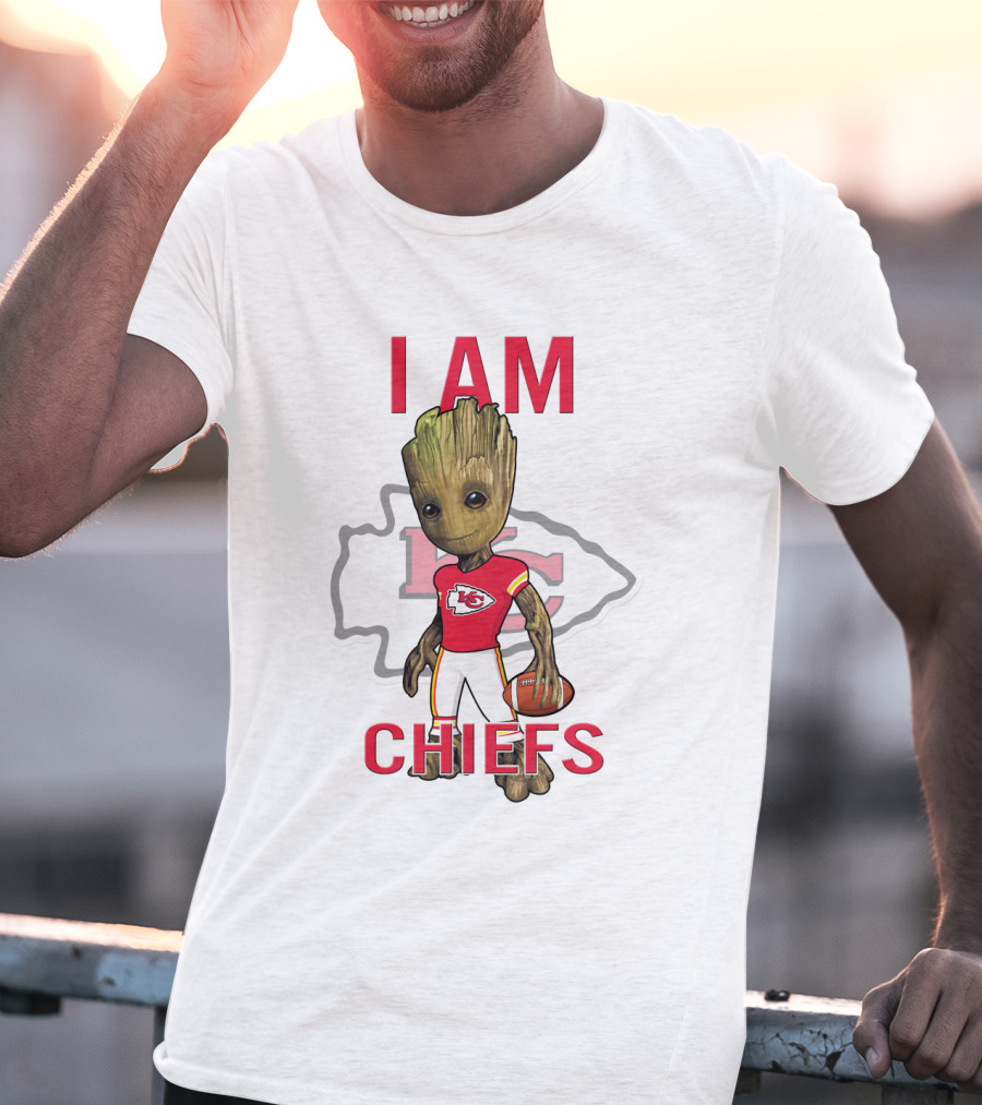 I Am Chiefs Groot Kansas City Chiefs T-Shirt