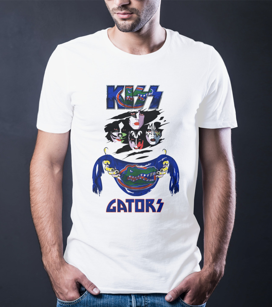 KISS Florida Gators Band Crossover T-Shirt