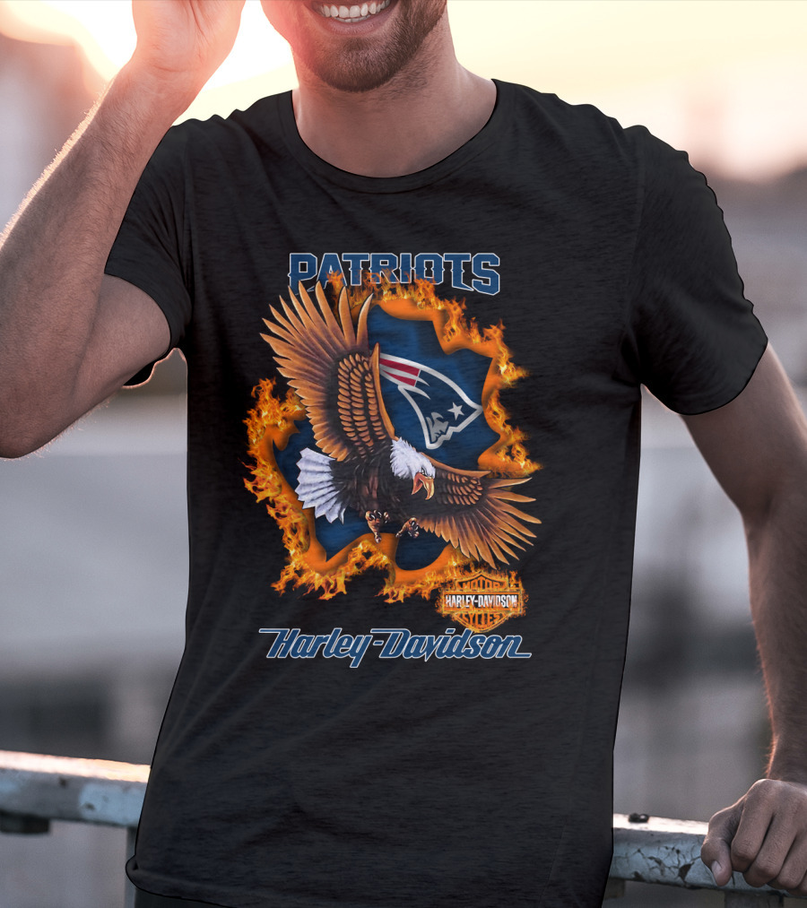 Patriots Harley Davidson New England Patriots T-Shirt