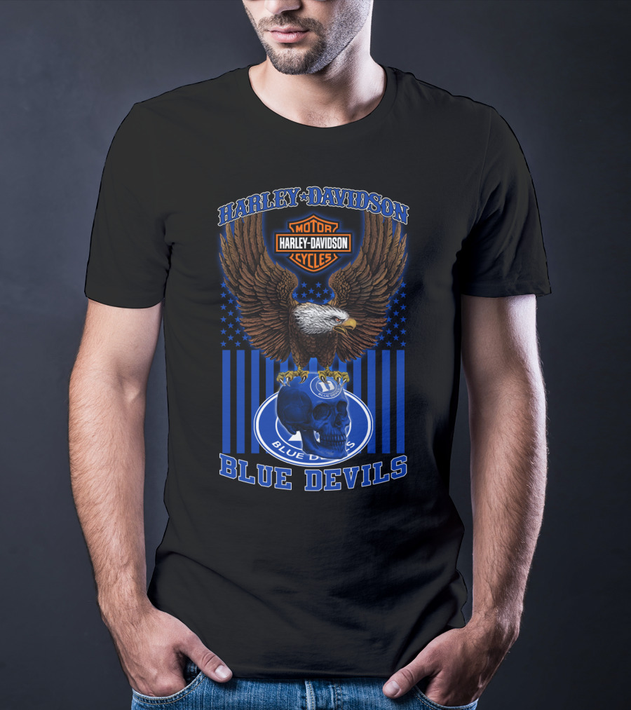 Harley Davidson Motorcycles Blue Devils Hd 04.21 T-Shirt