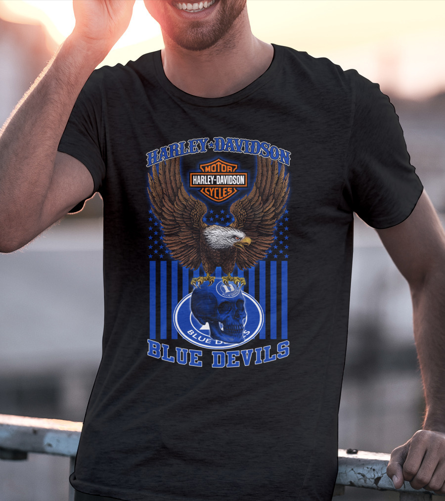 Harley Davidson Motorcycles Blue Devils Hd 04.21 T-Shirt