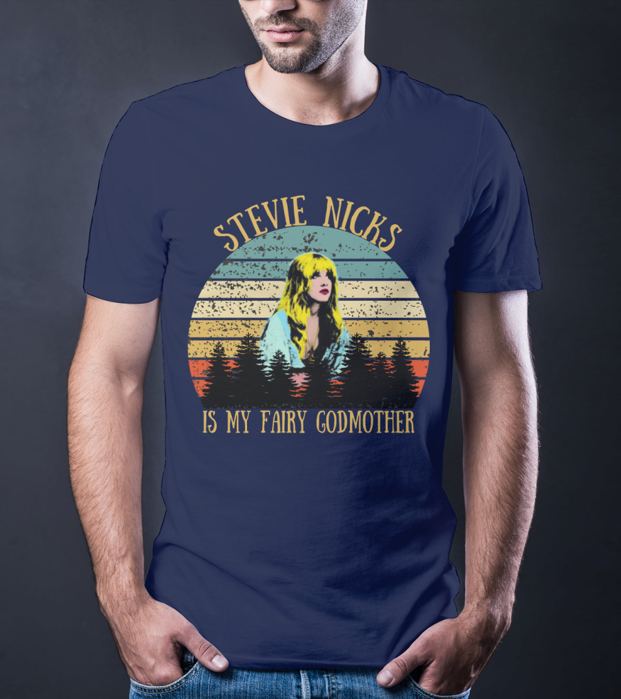 Stevie Nicks Is My Fairy Godmother Vintage Love T-Shirt