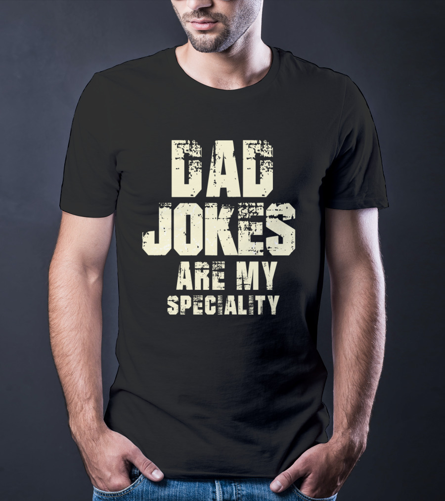 Dad Jokes Are My Speciality Retro T-Shirt