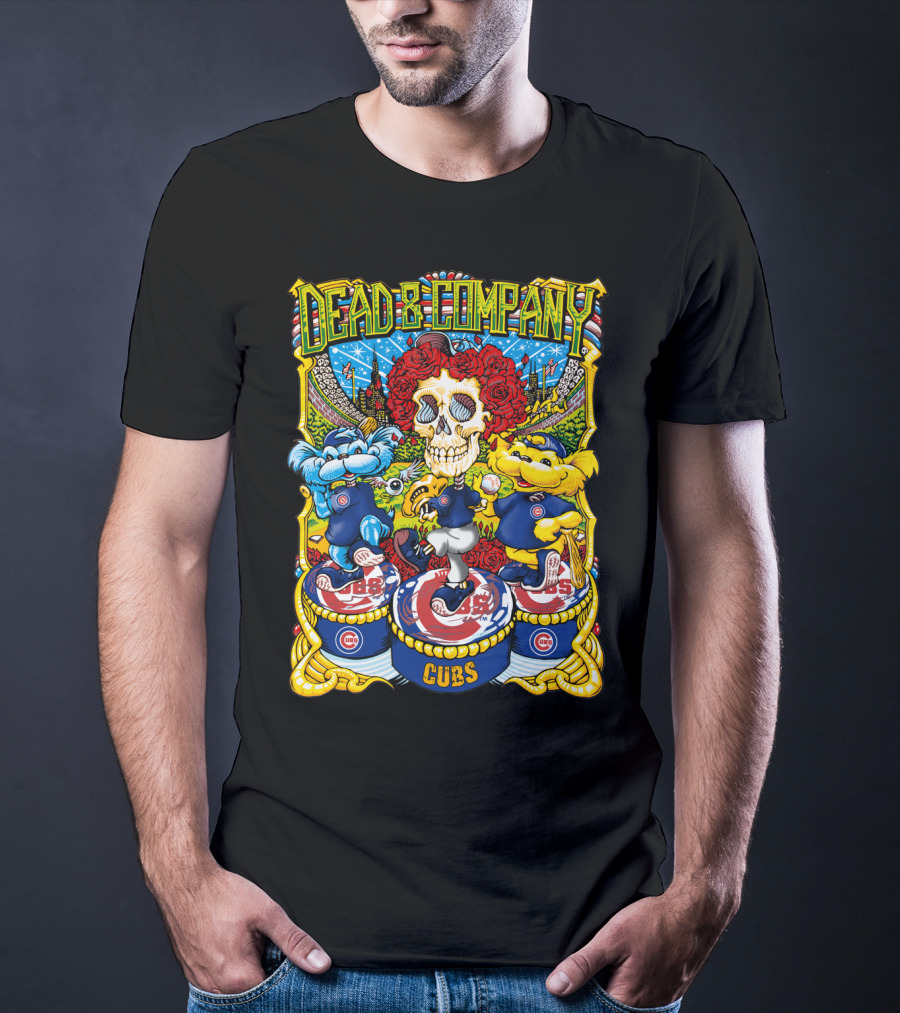Dead & Company Cubs Mlb Collaboration T-Shirt