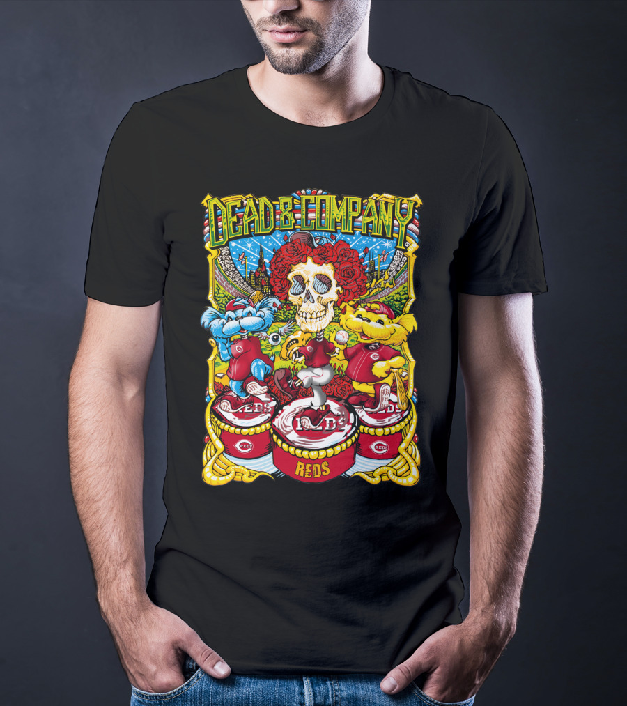 Dead & Company Reds Mlb 61 T-Shirt