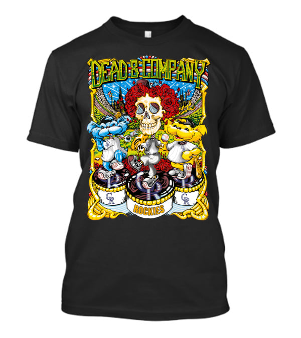 Dead & Company Rockies Cr Logo Collaboration T-Shirt