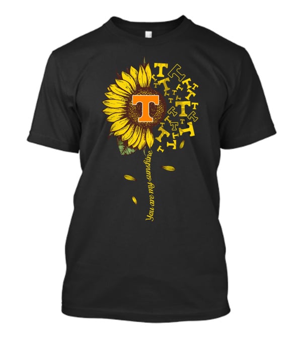 Tennessee Volunteers You Are My Sunshine Sunflower T-Shirt