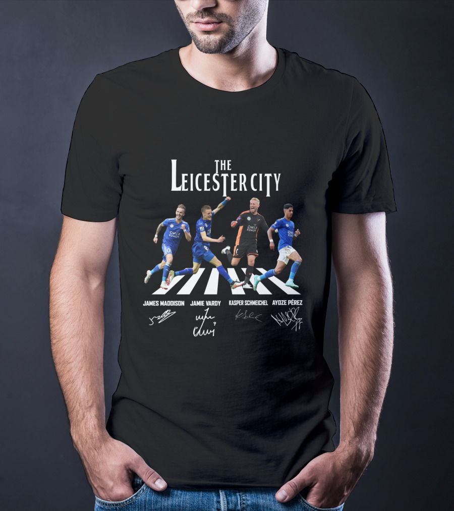 The Leicester City James Maddison Jamie Vardy Kasper Schmeichel Ayoze Pérez T-Shirt