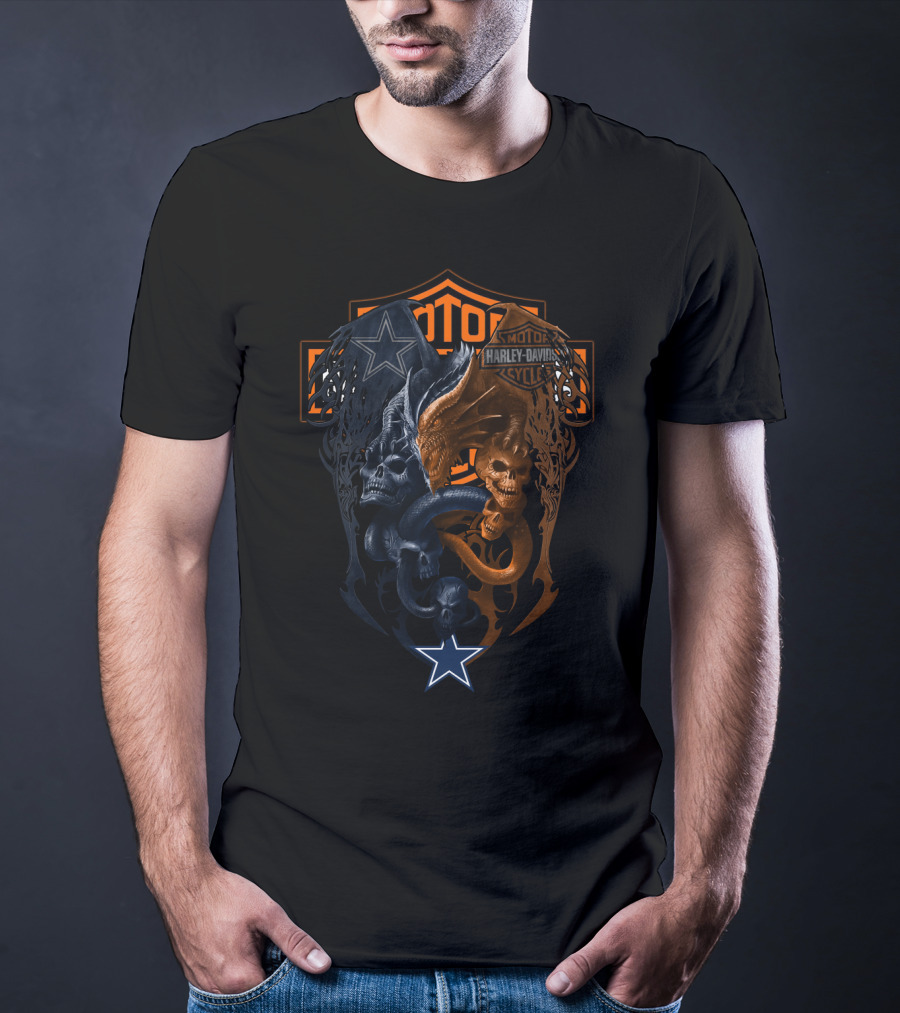 Harley Davidson Nfl Dallas Cowboys T-Shirt