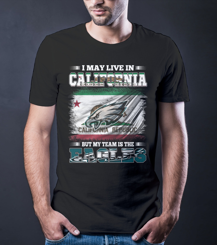 California Republic Loyal Fan Of Eagles T-Shirt