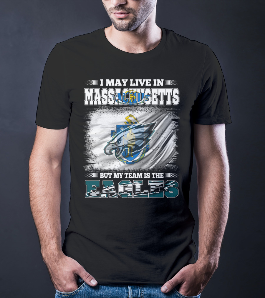 Massachusetts Roots Philadelphia Eagles T-Shirt