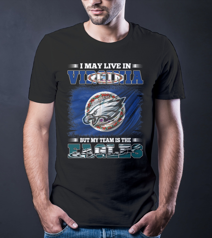 Virginia Pride With Eagles Loyalty T-Shirt