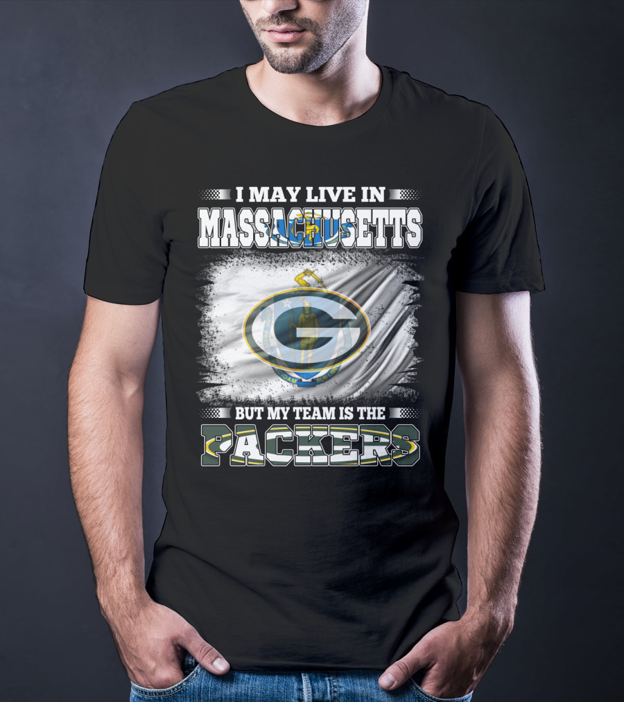Massachusetts Resident Loyal To Packers Team T-Shirt