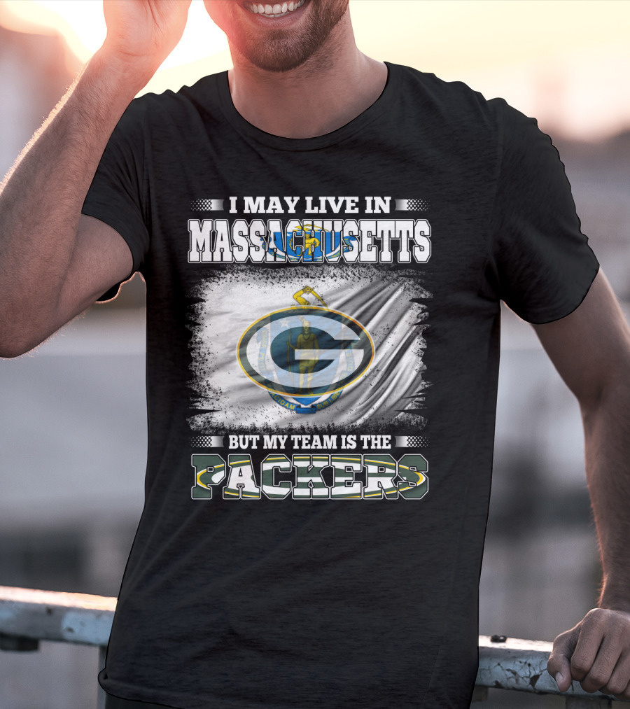 Massachusetts Resident Loyal To Packers Team T-Shirt