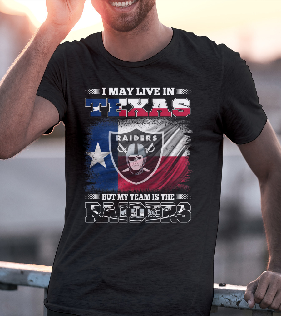 Texas Pride NFL Fans: Raiders Team Loyalty T-Shirt