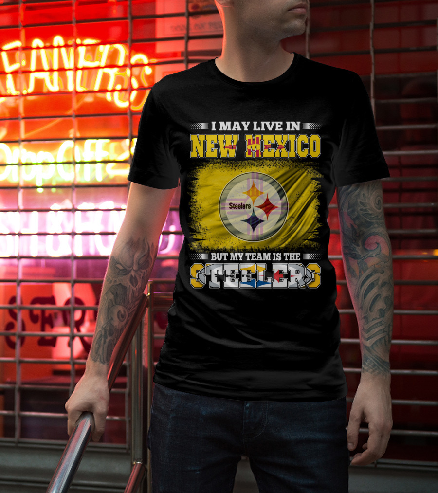 New Mexico Fan Of The Steelers Team T-Shirt